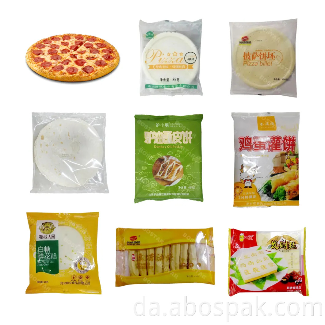Bostar Boss590 Frozen Food Bakke Pouch Rotary Automatisk Multi-Function Pillow Packaging Machine